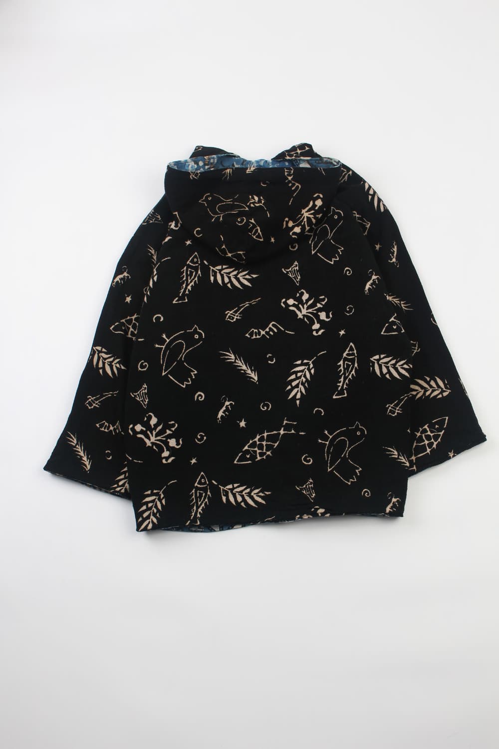 AMONAVIA Reversible Indigo Duffel Jacket 상품이미지9