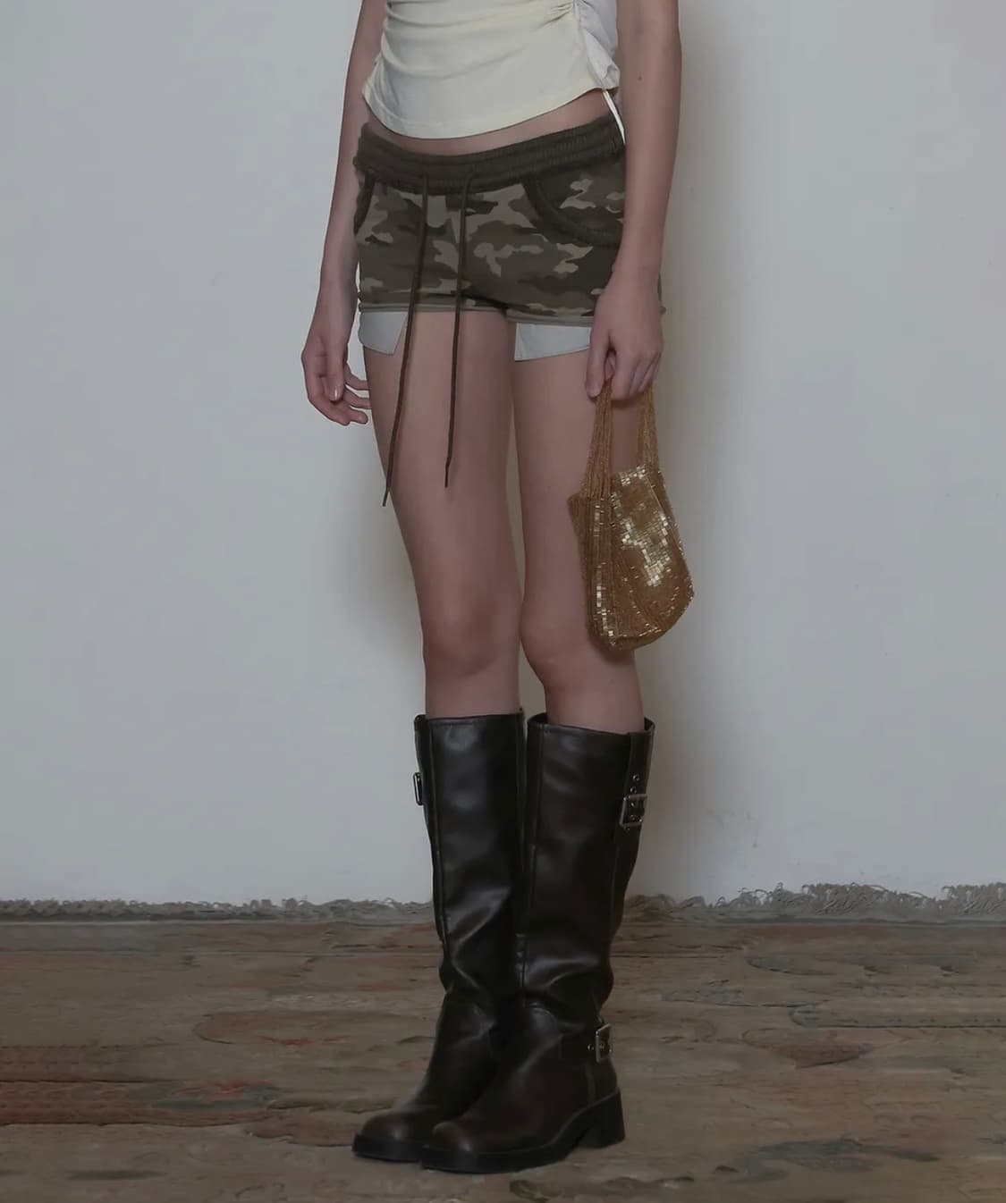 스컬프터 카모 반바지 상품이미지1