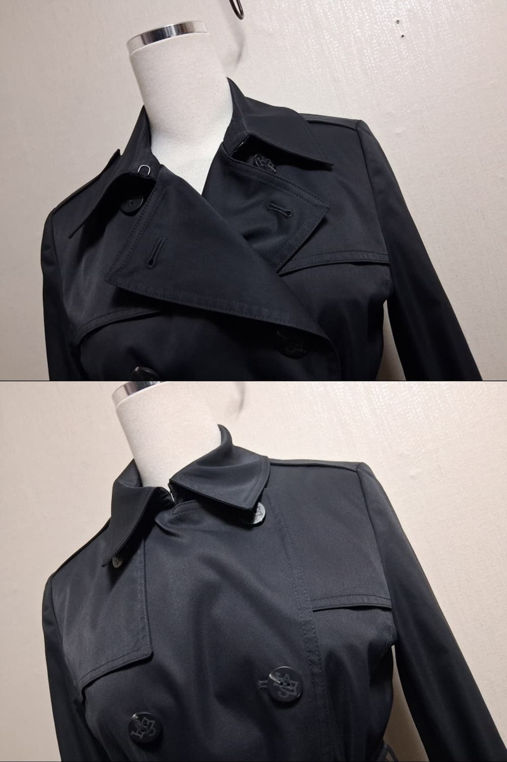 스테파넬 블랙 트렌치코트 거의새거 55 2023년 상품이미지5