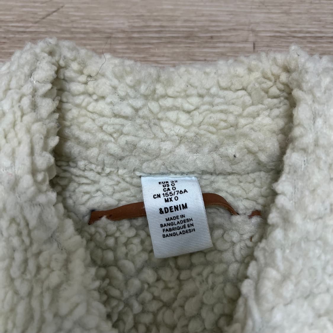 엔 데님 여성 양털 카라 롱 데님 청자켓 [중청] 32 상품이미지4