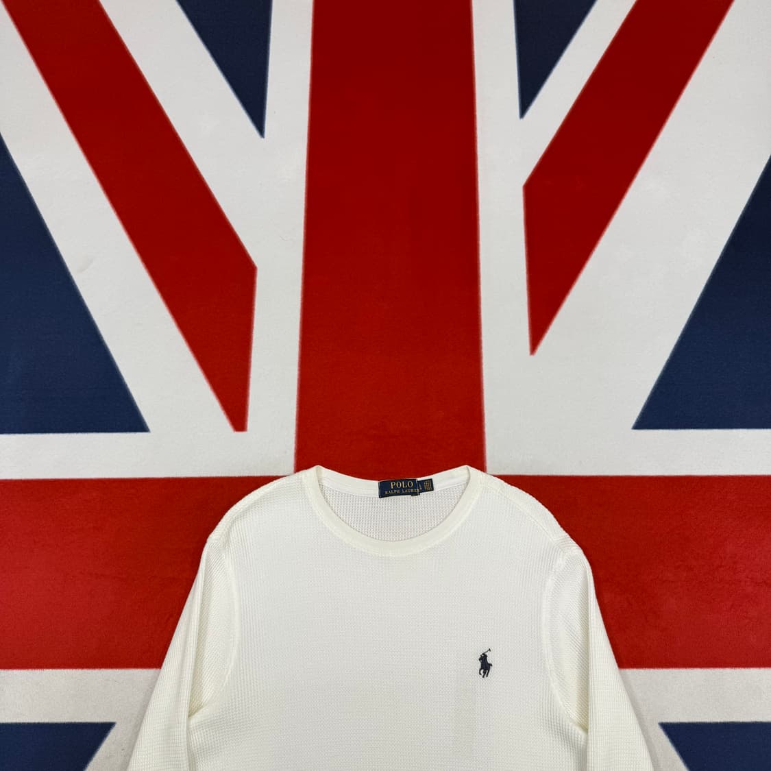 폴로 와플 롱슬리브 L 실측 S -M  상품이미지2