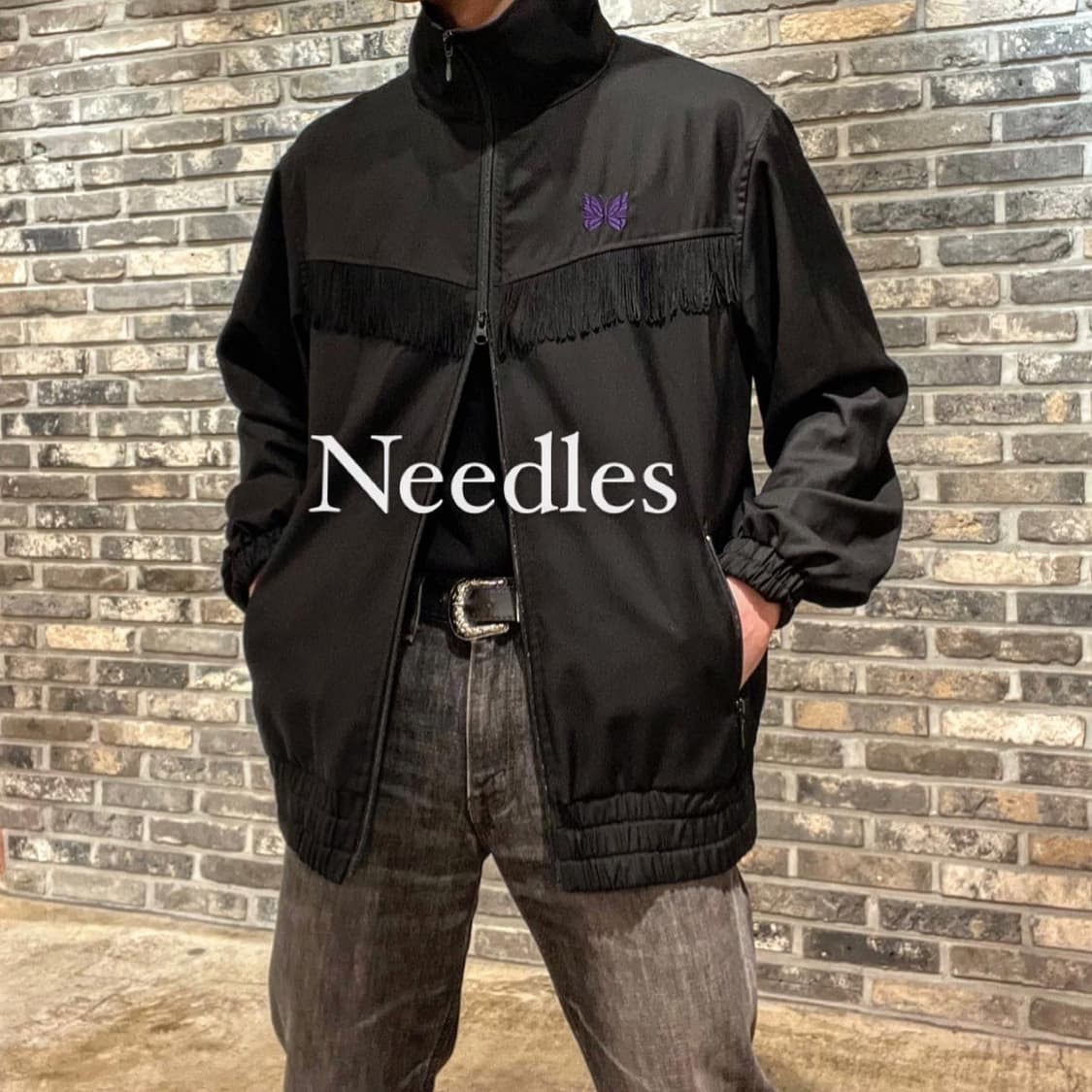 니들스 프린지 트랙 자켓 상품이미지1