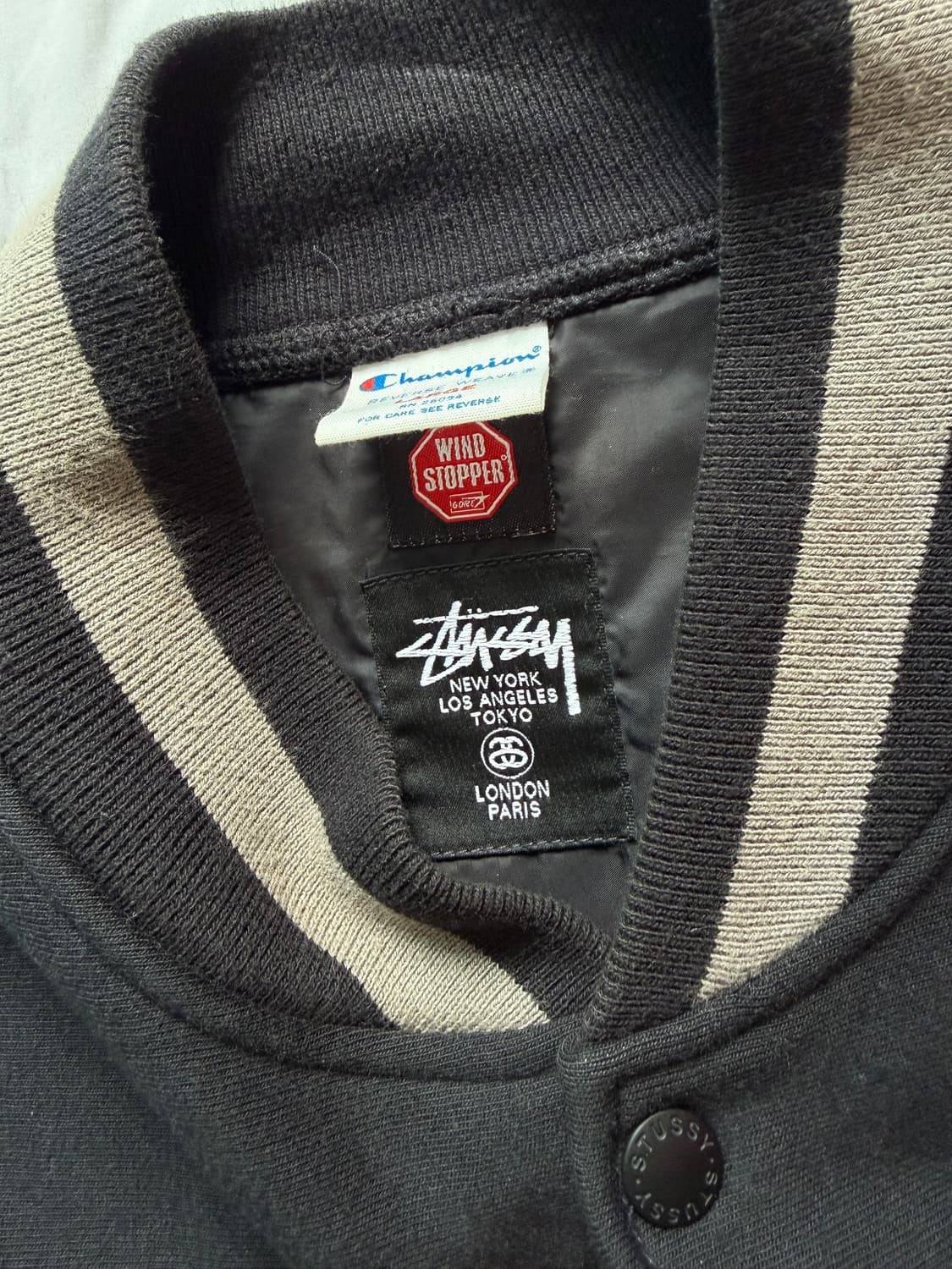 [L] 빈티지 스투시 스타디움 자켓 상품이미지5