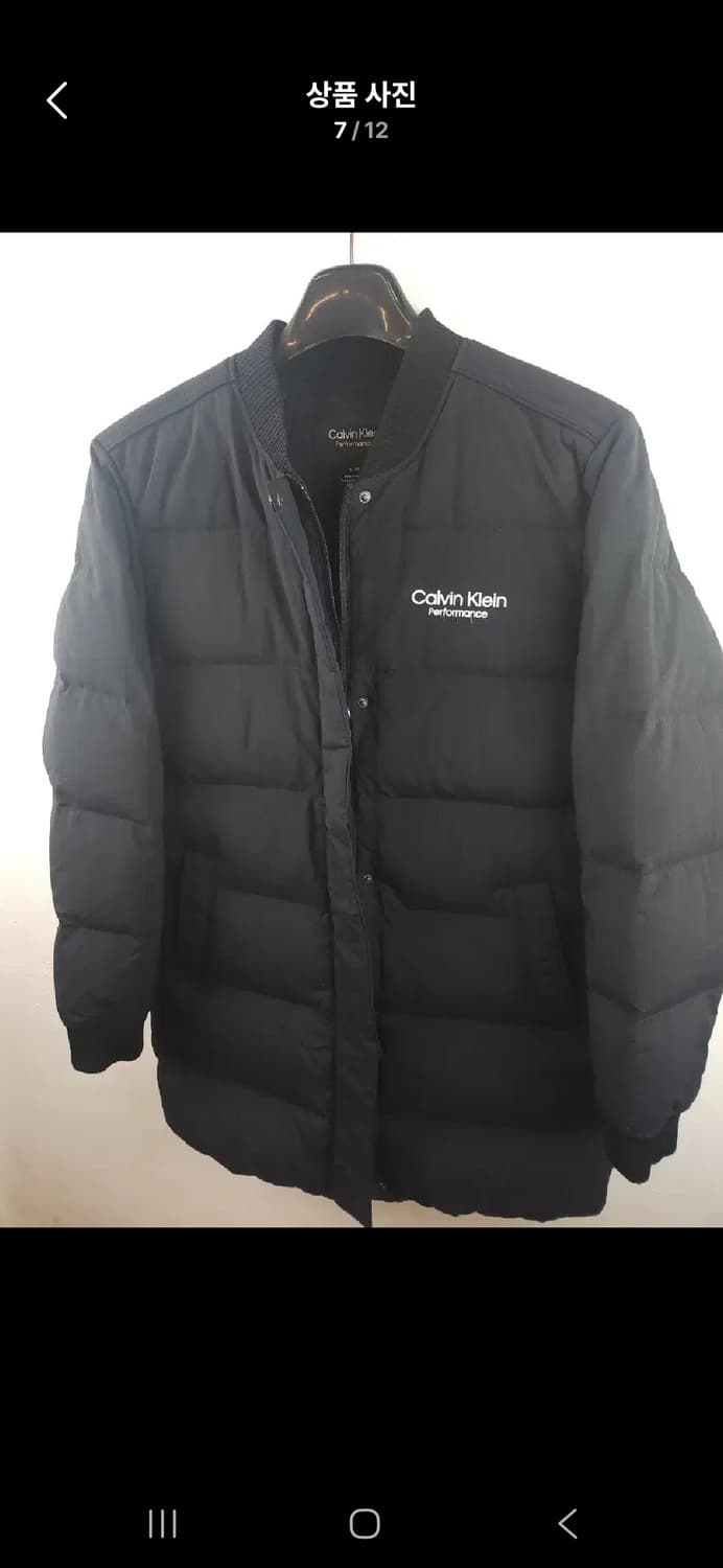 캘빈클라인 매장정품 프로방스 덕다운패딩 88 XL 새제품 상품이미지7