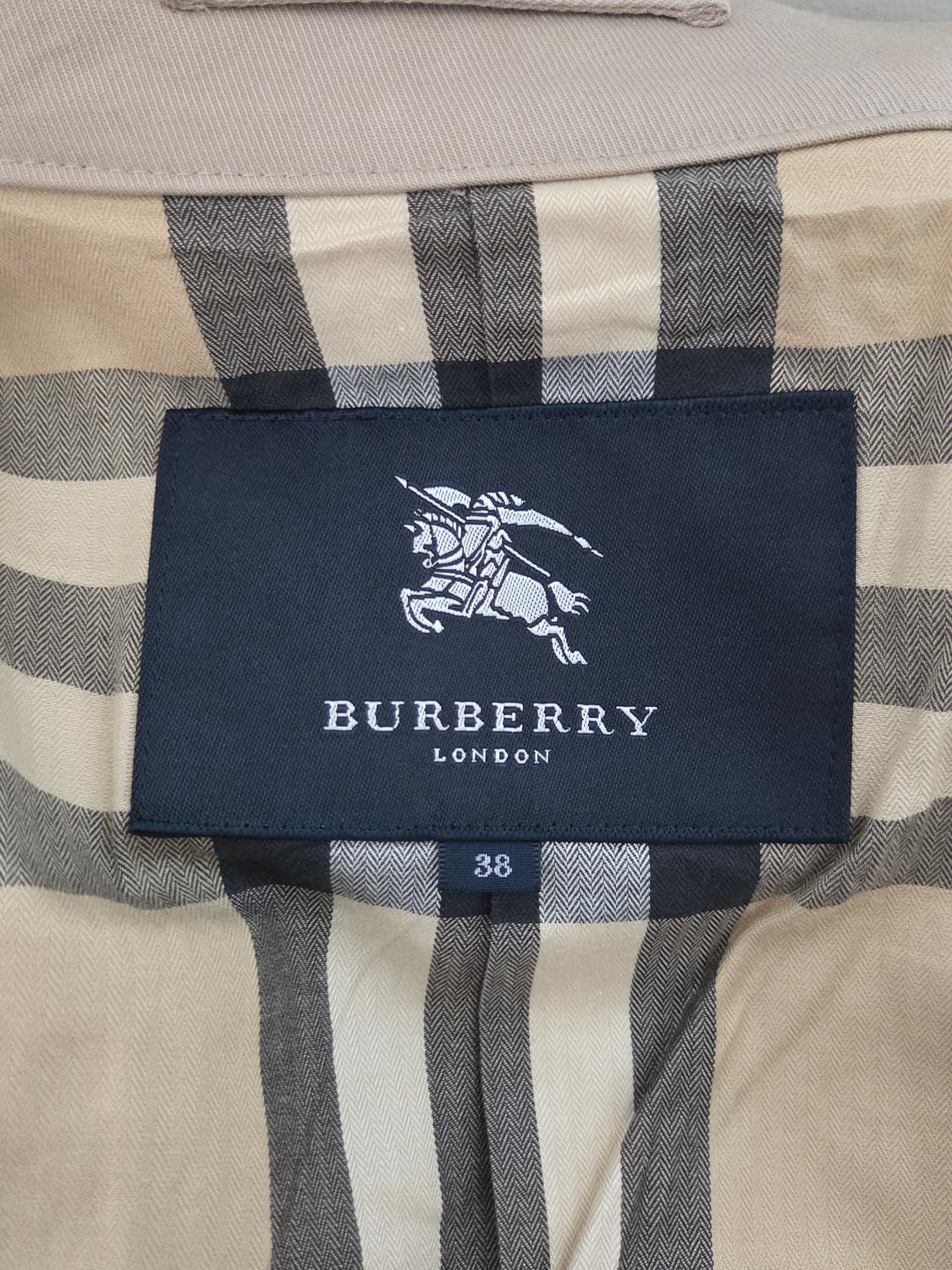 (정품) [버버리] 더블 브레스티드 트렌치 라이더 자켓 | 00049 상품이미지3