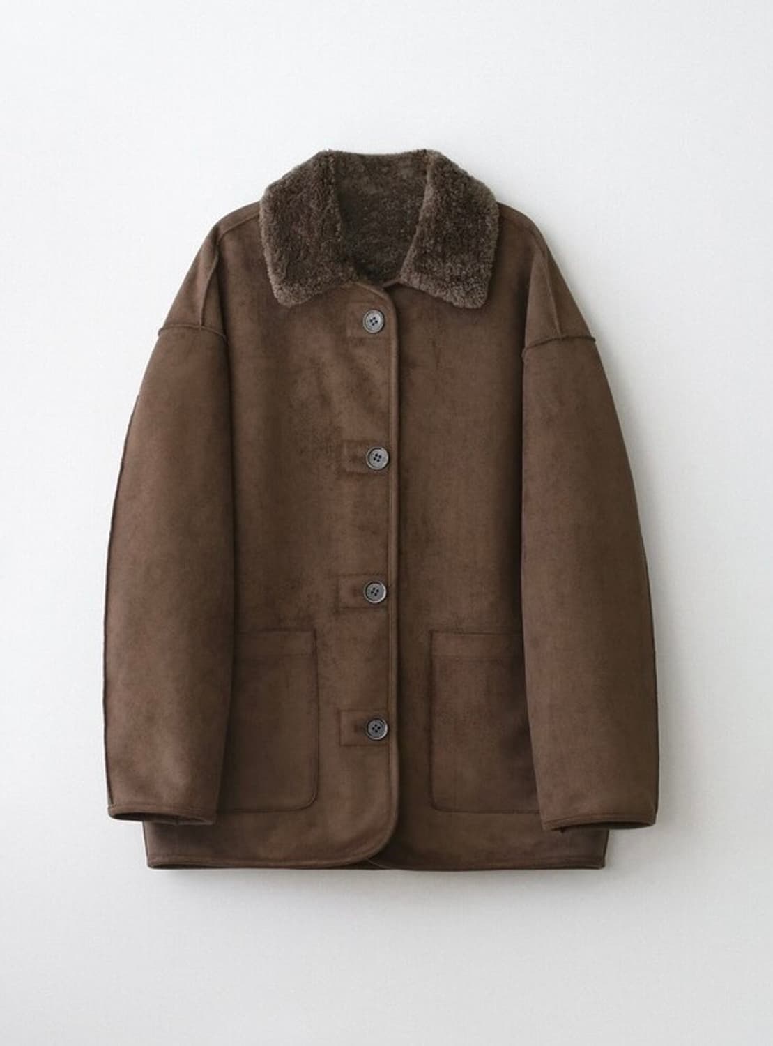 앤니즈 리버시블 시어링 자켓 Reversible shearling jac 상품이미지4