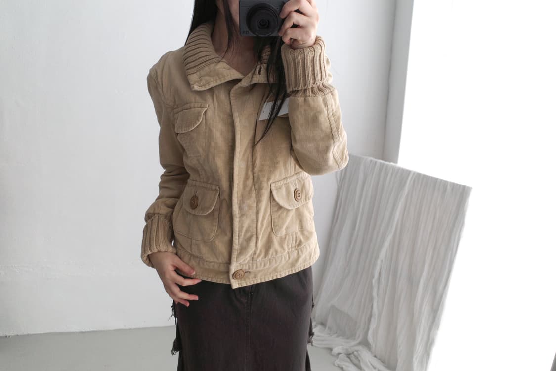 button high neck jacket 상품이미지1