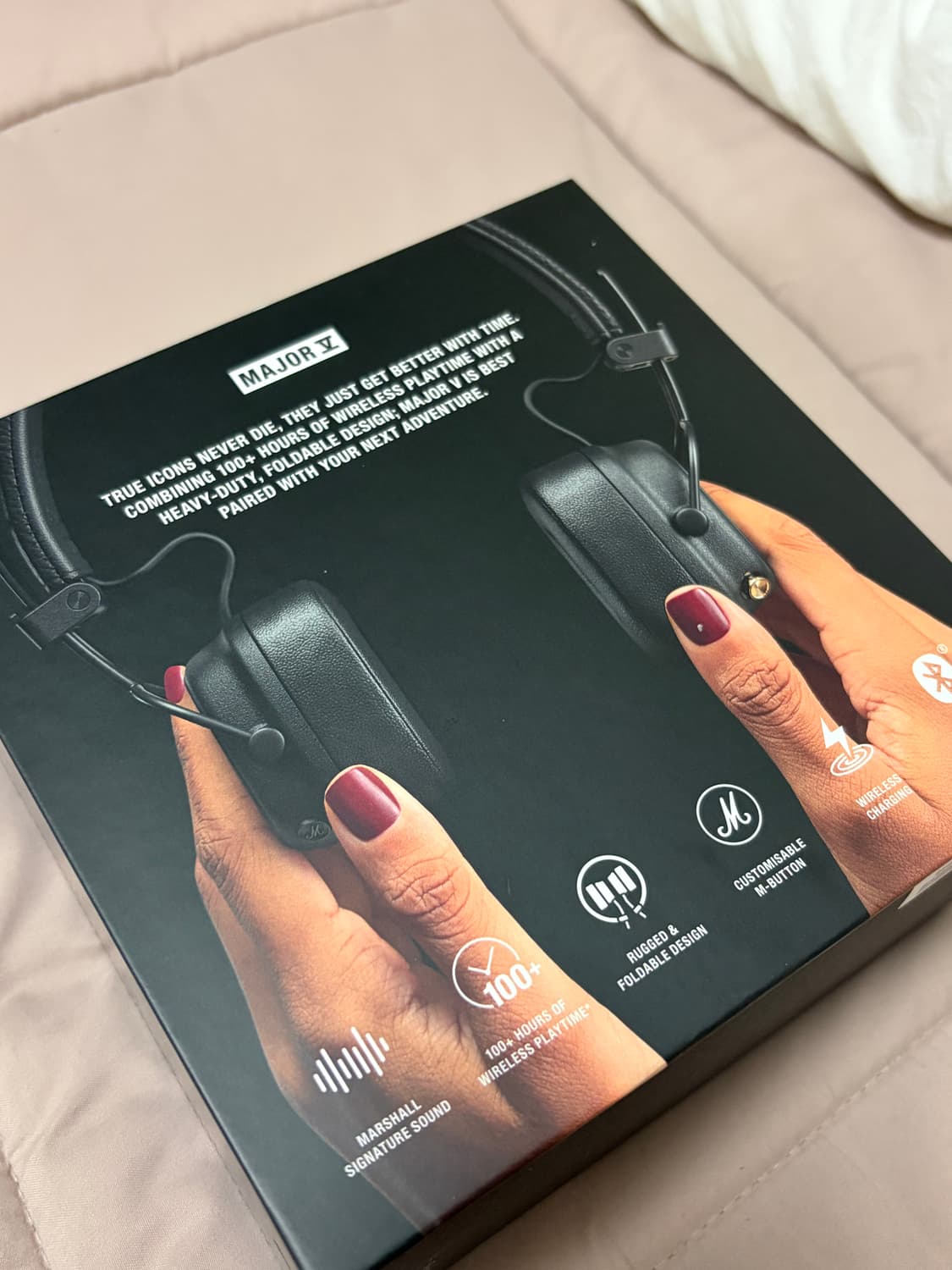 마샬 헤드셋 MAJOR 5 블랙 상품이미지3