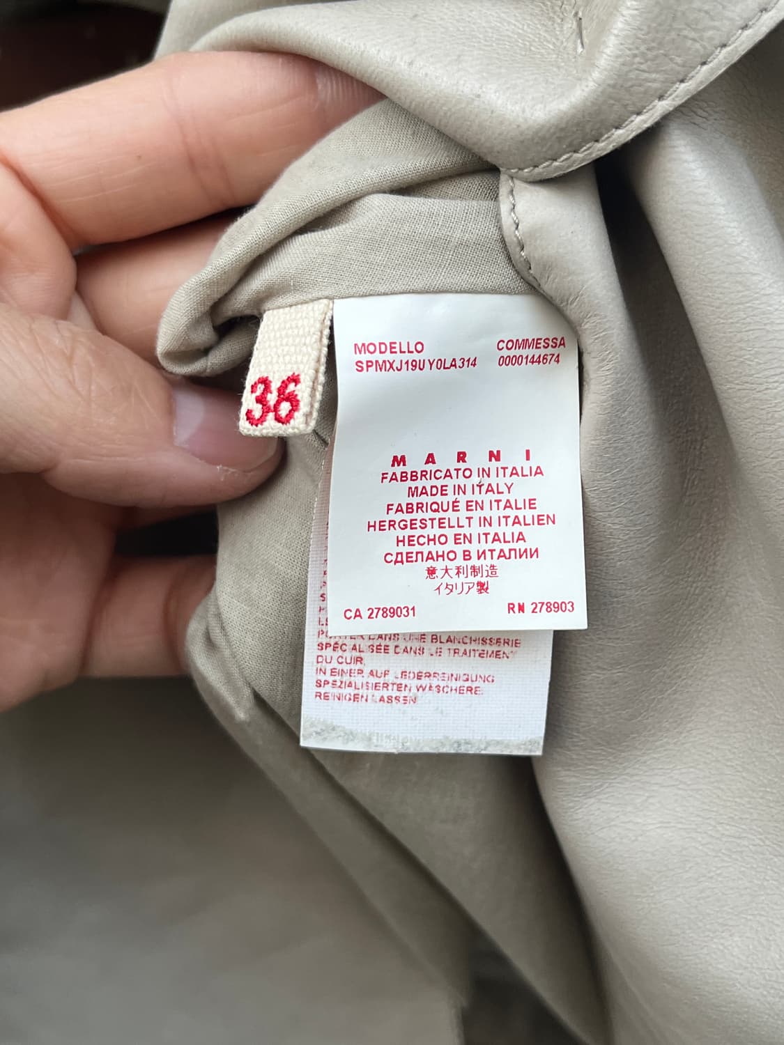 마르니 램스킨 자켓 상품이미지8