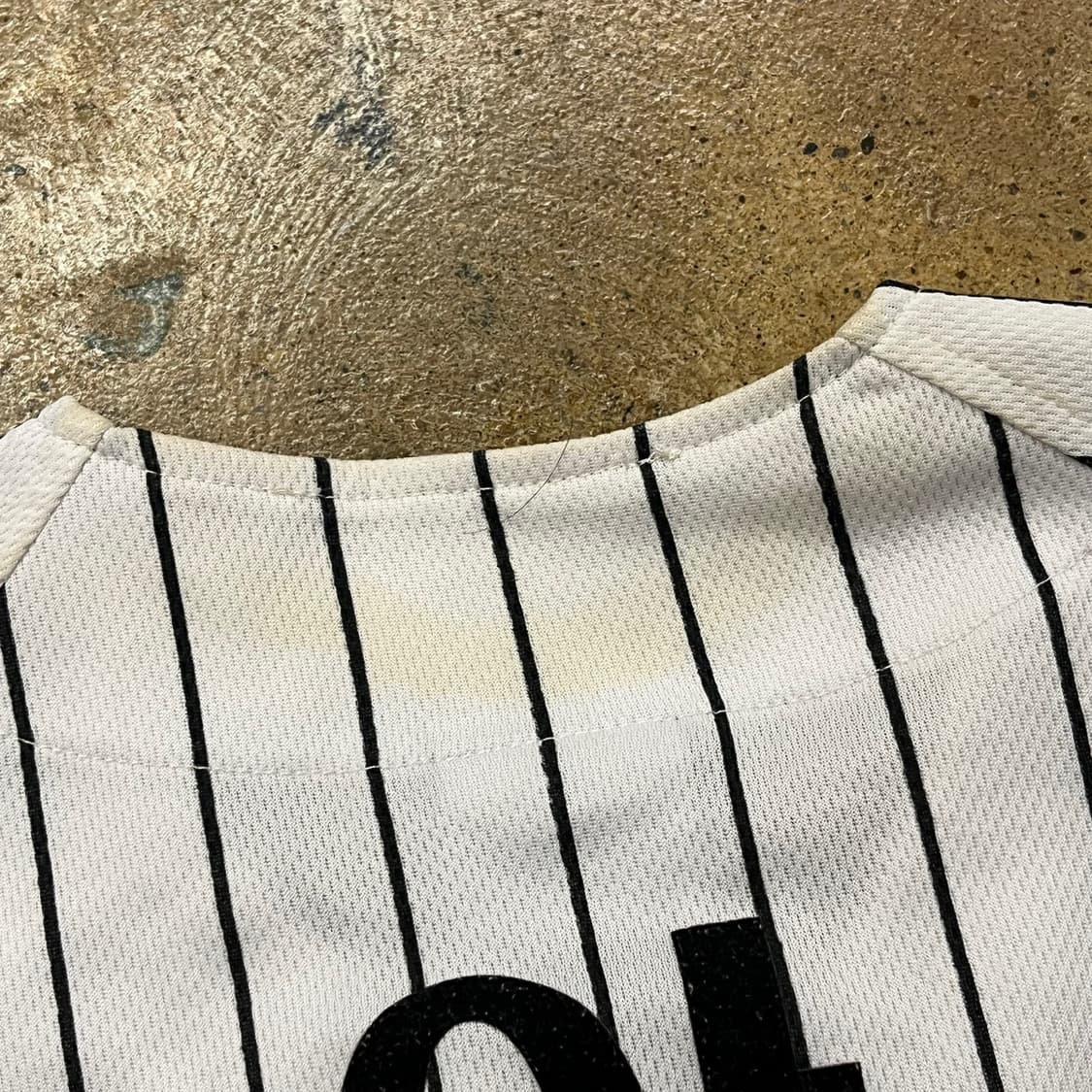 [90] 롯데 자이언츠 스트라이프 손아섭 마킹 야구 유니폼 b14 상품이미지7