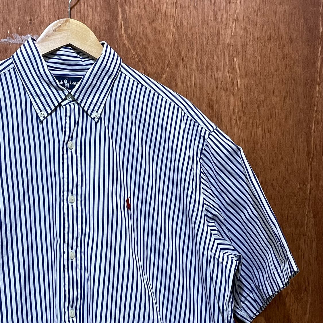 (L) POLO 폴로 랄프로렌 스트라이프 반팔 셔츠 상품이미지2
