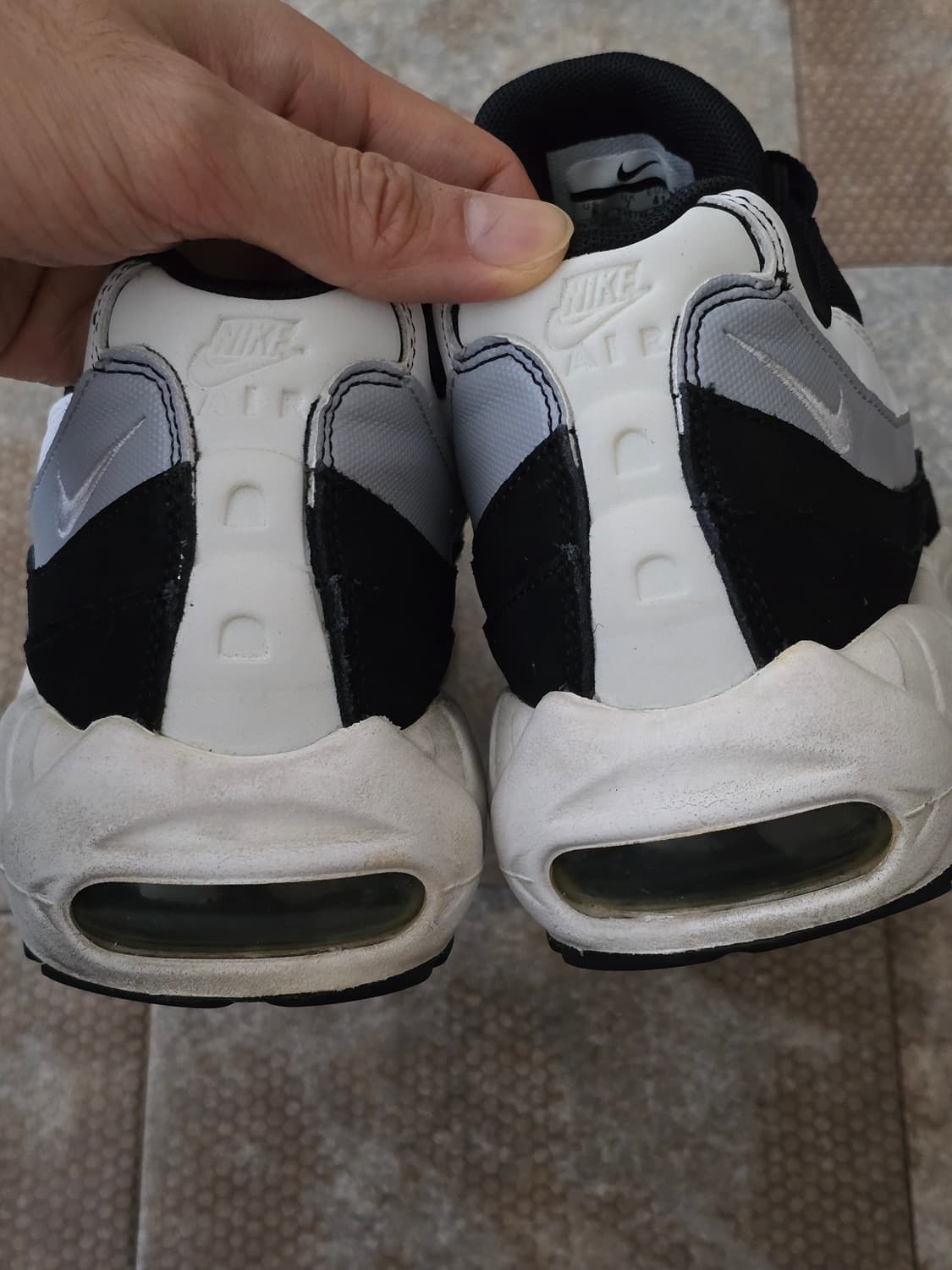 (260)나이키 에어맥스 95 에센셜 블랙 울프 그레이 상품이미지9