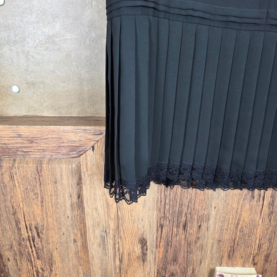 비즈 플리츠 미니원피스 상품이미지5