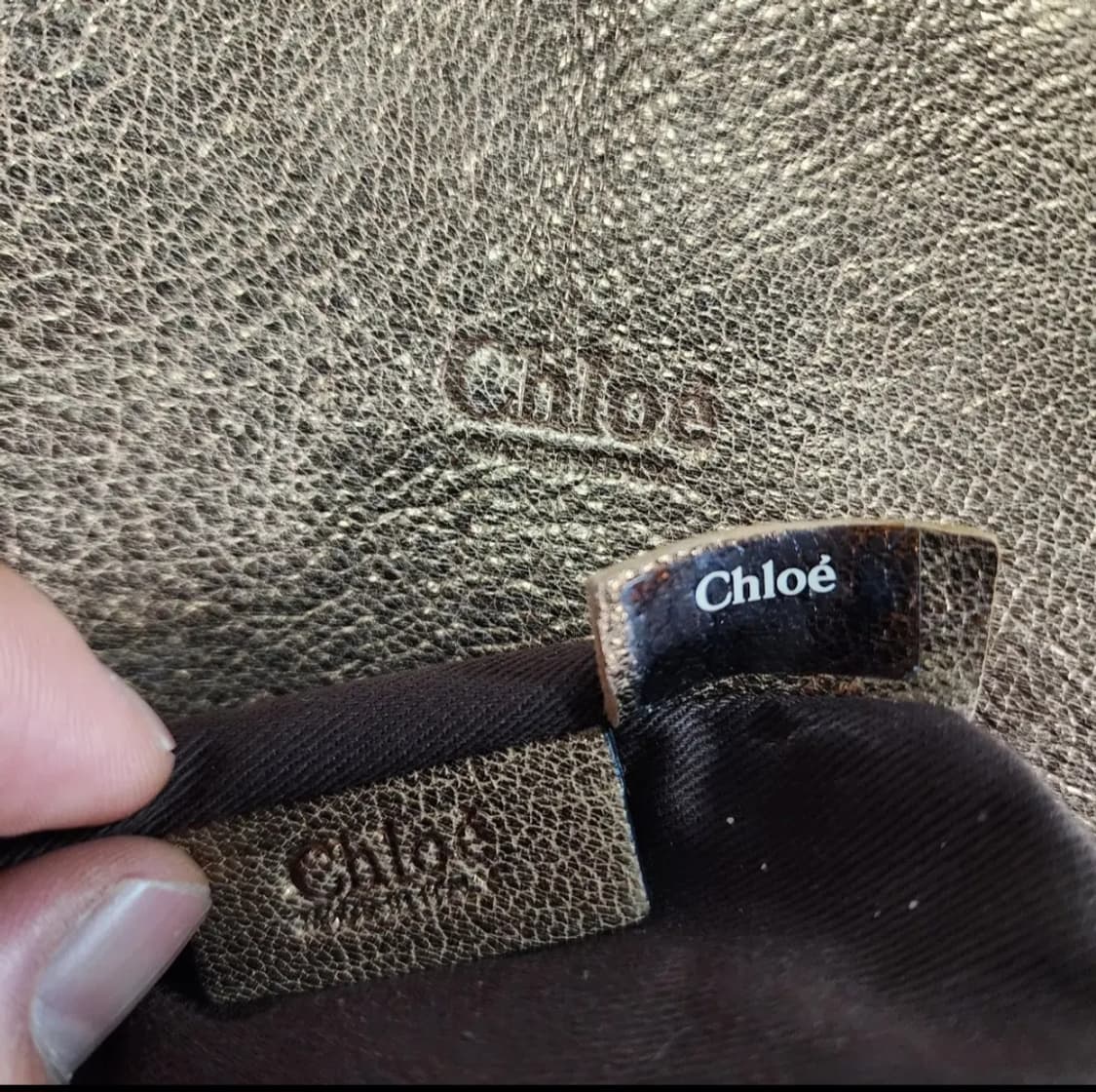 끌로에 레더 토트백 숄더백 상품이미지9