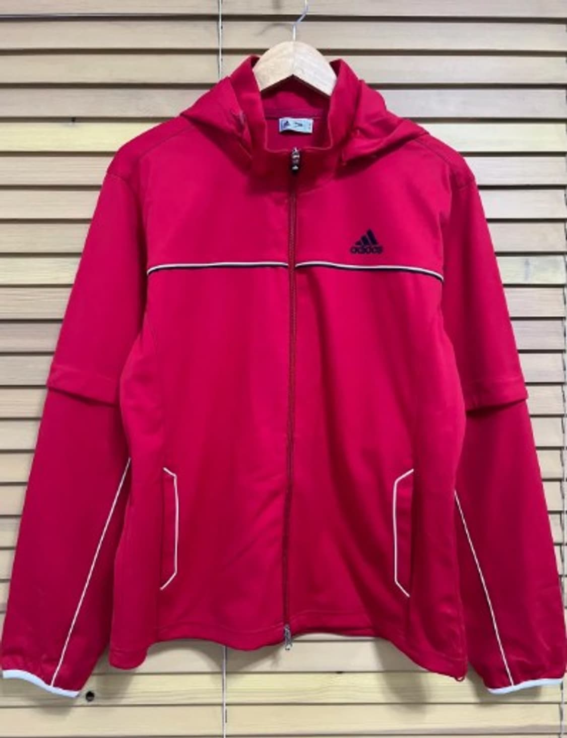 아디다스 남성 후드트랙탑 투웨이집업점퍼 105사이 상품이미지2