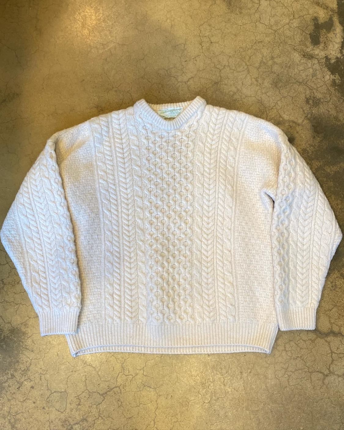 80's PATRICIA KENNY Aran Wool 상품이미지1