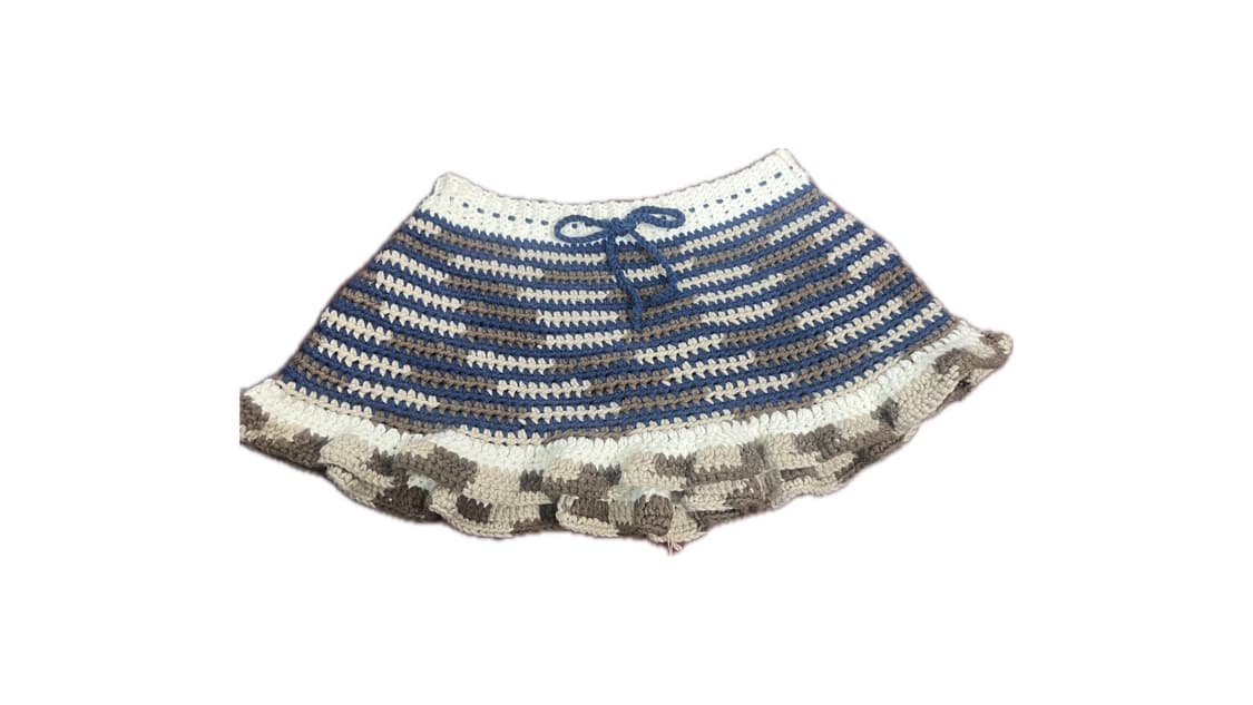HANDMADE_Crochet skirt 상품이미지1