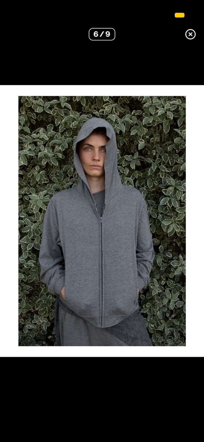 [2] 머듈 lounge hoodie zip 블랙 상품이미지2