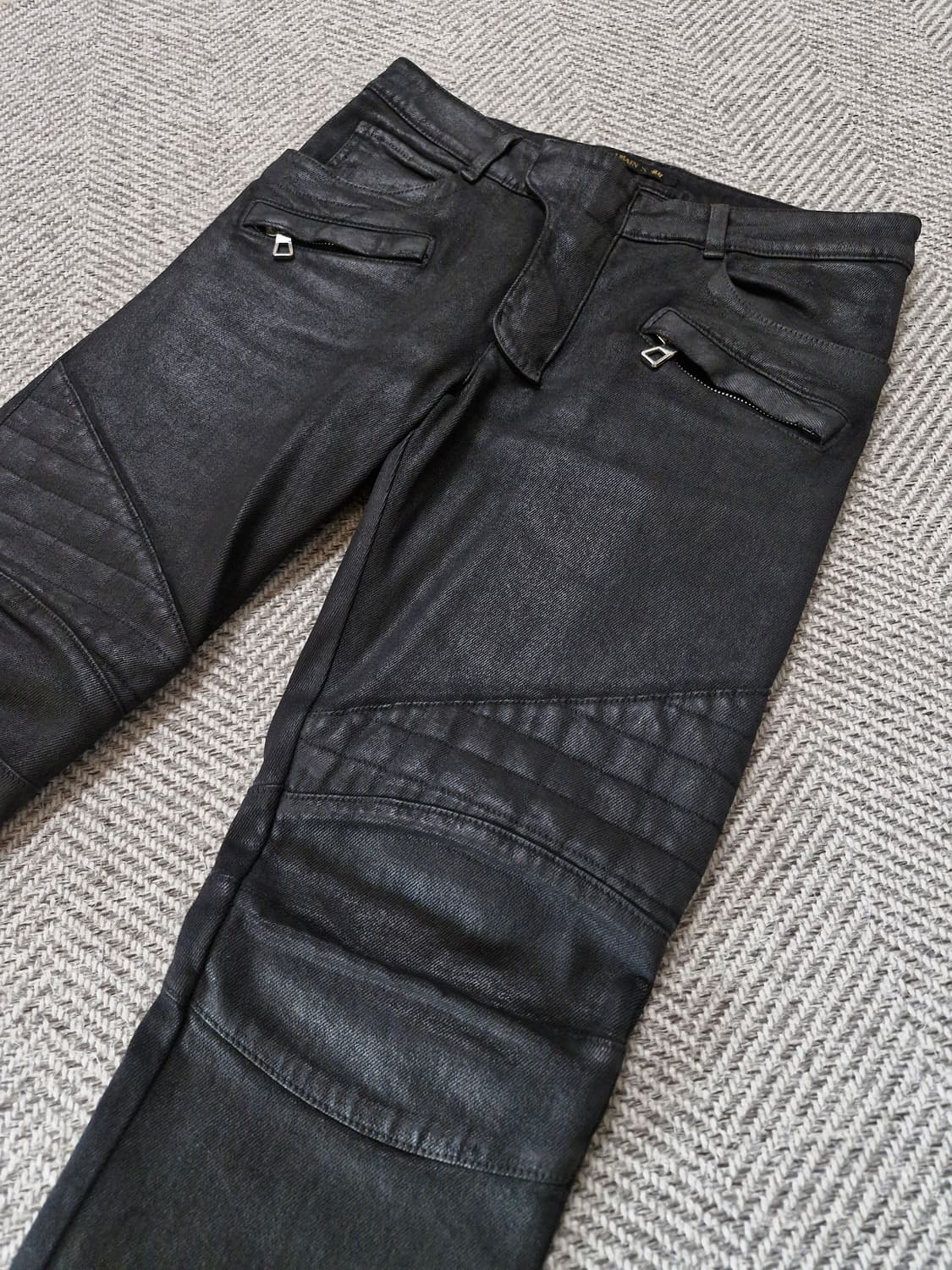 (민트급) 발망 h&m 코팅 바이커진 31 상품이미지1