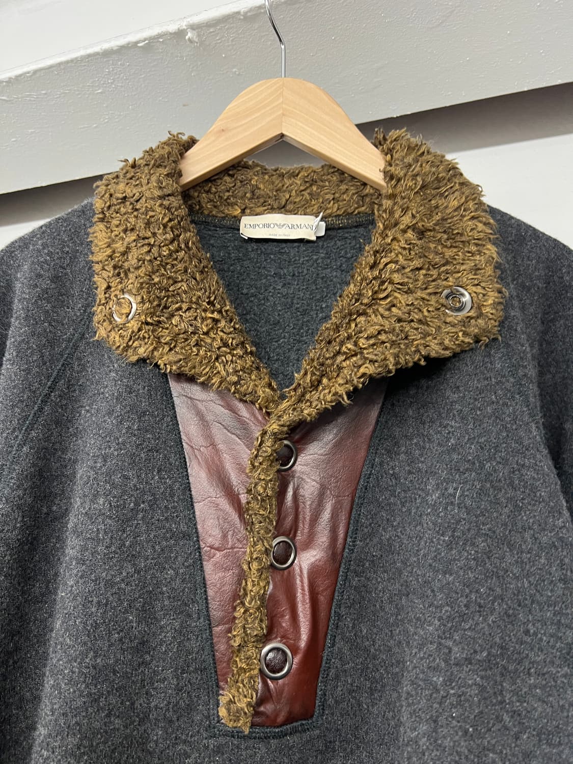 90s 엠포리오 아르마니 풀오버 탑  상품이미지7