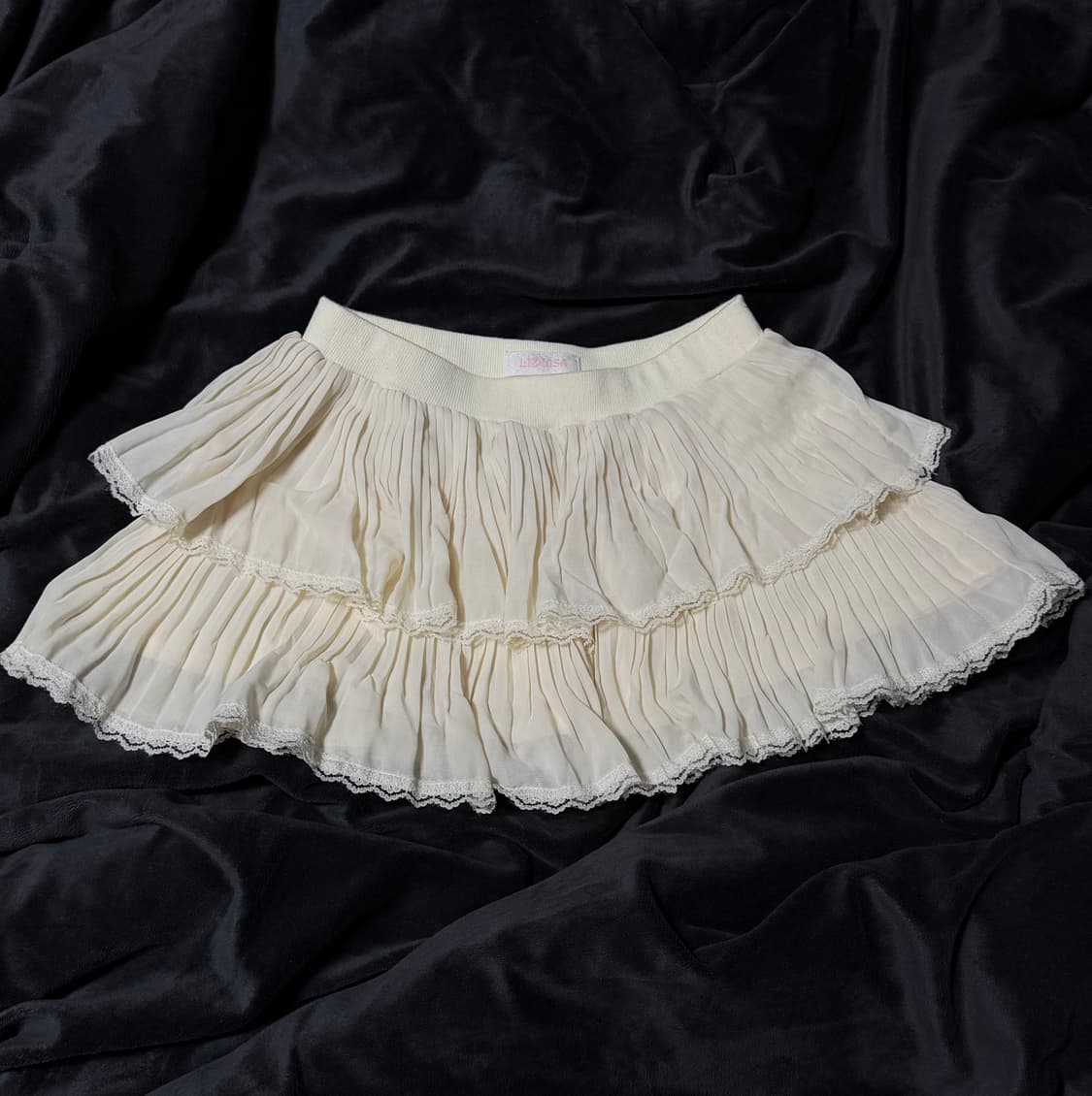 리즈리사 쉬폰 프릴스커트 상품이미지1