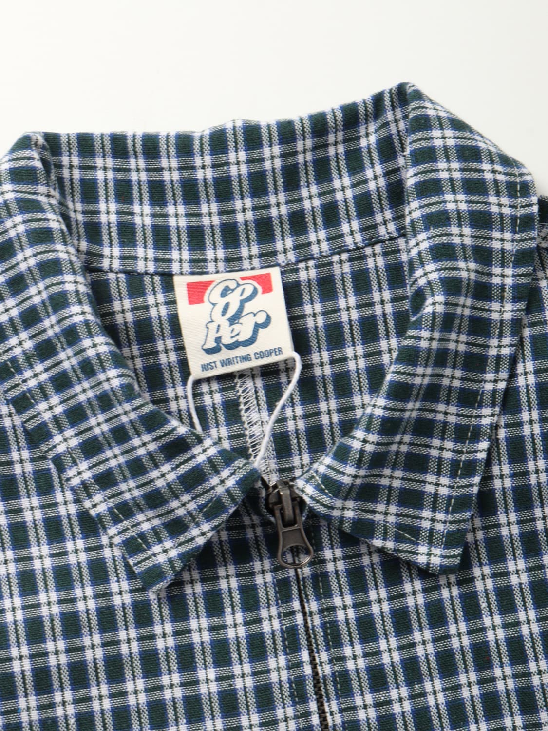 WHO'S WHO gallery Check Zip Coach Shirt 상품이미지7