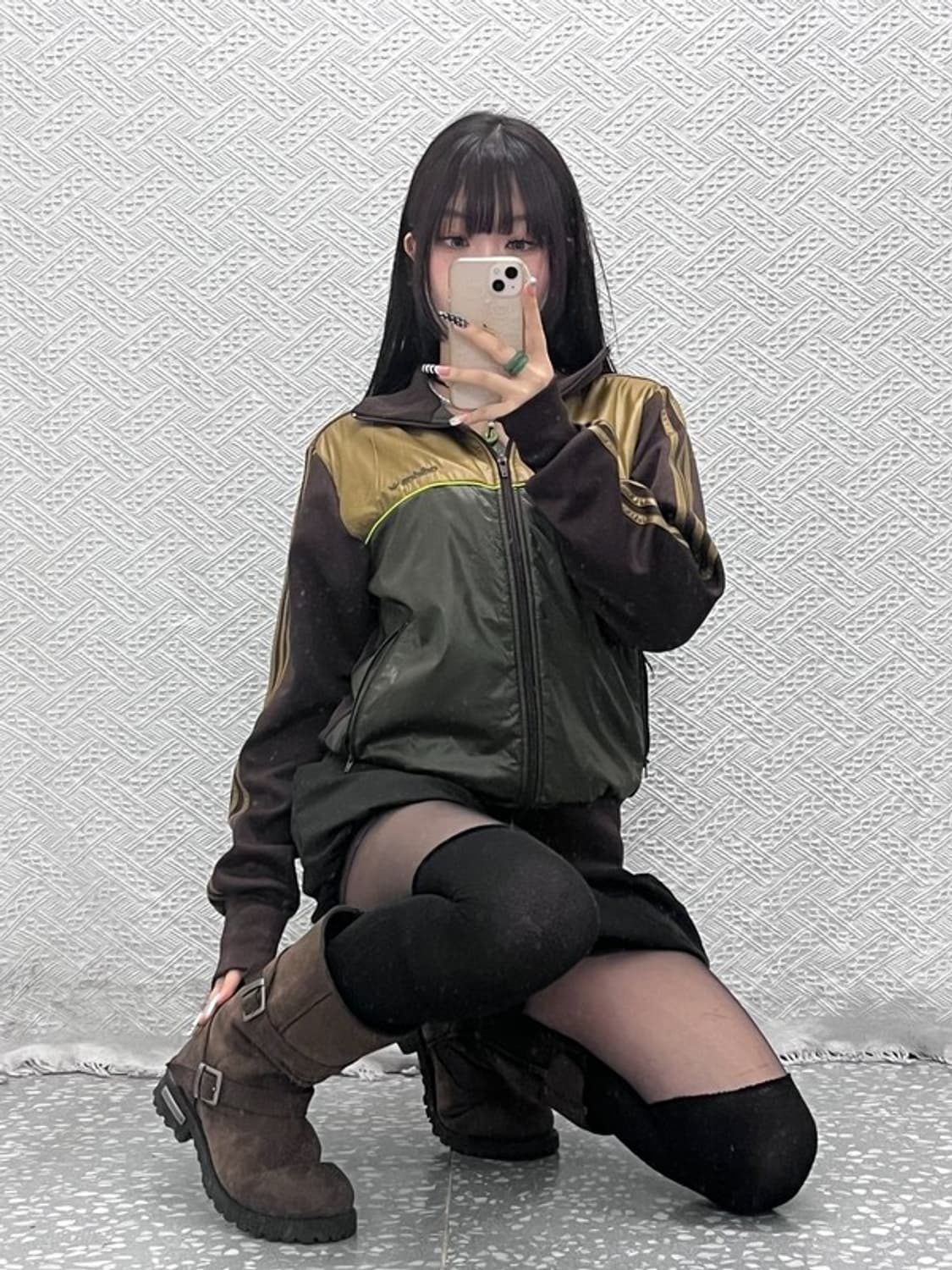 아디다스 올드스쿨 흑탭 브라운 초코 유로파 져지 집업  95 C10692 상품이미지2