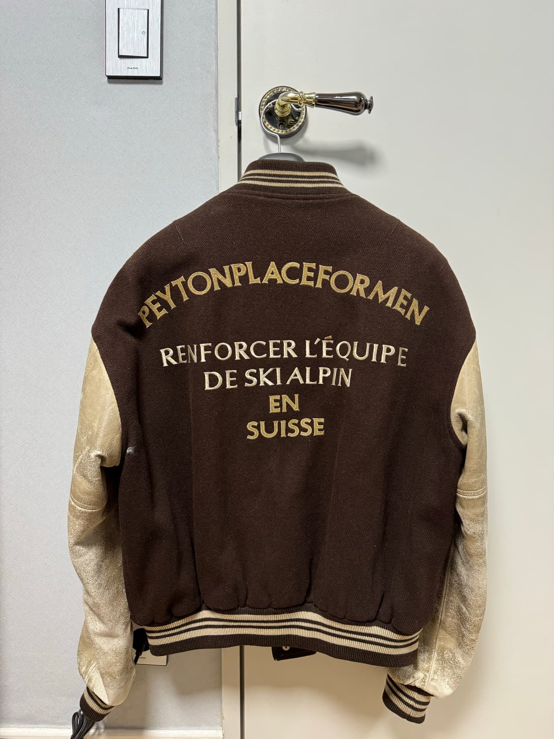 80s PEYTON PLACE FOR MEN 바시티 자켓 상품이미지3