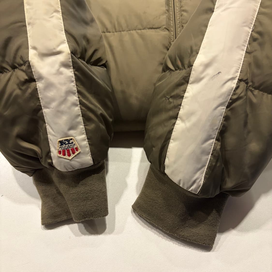 [L] 폴로 진스 랄프로렌 패딩 점퍼 카키색 C825 상품이미지7