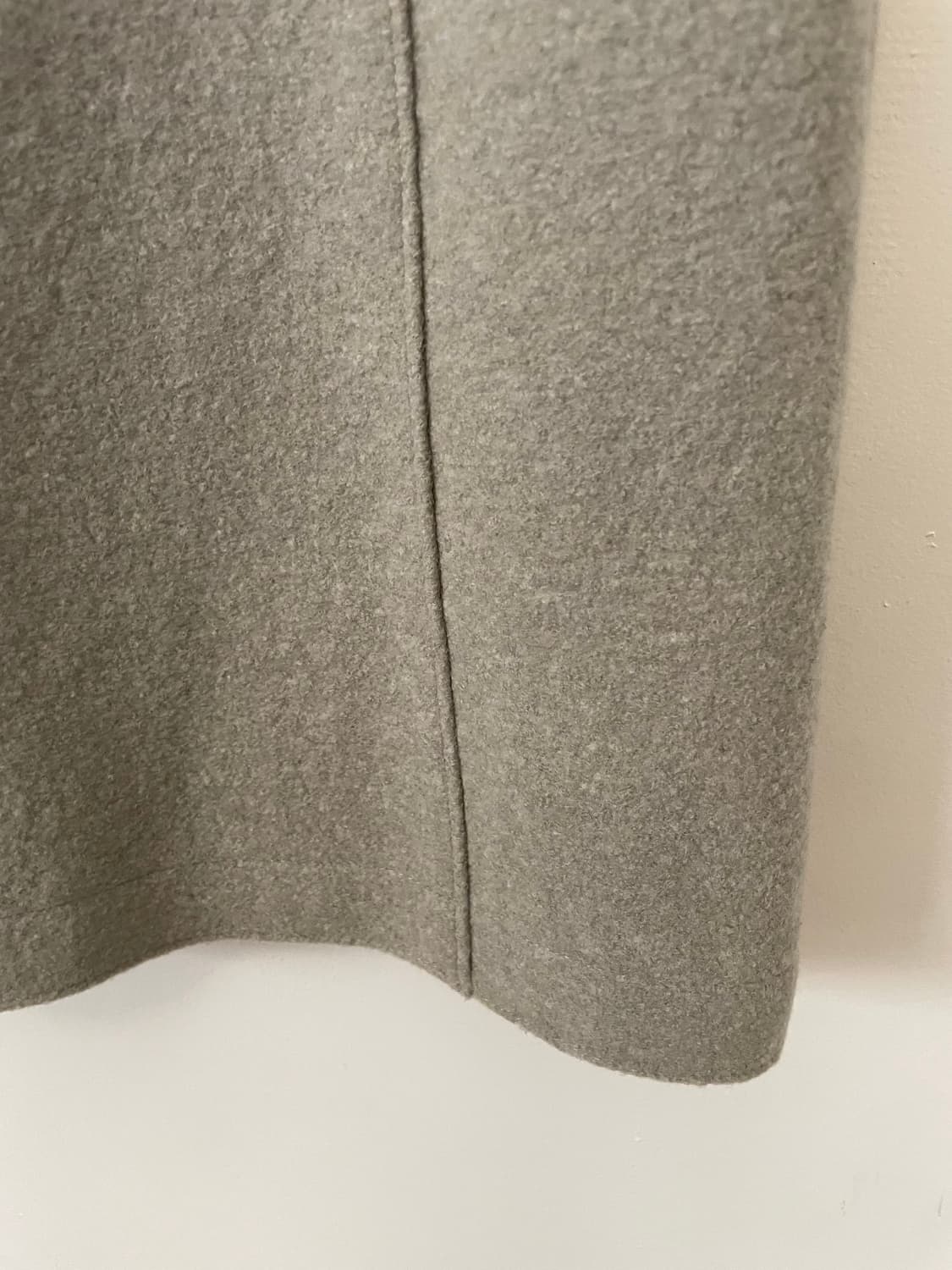 vintage mint gray boucle midi skirt 상품이미지6