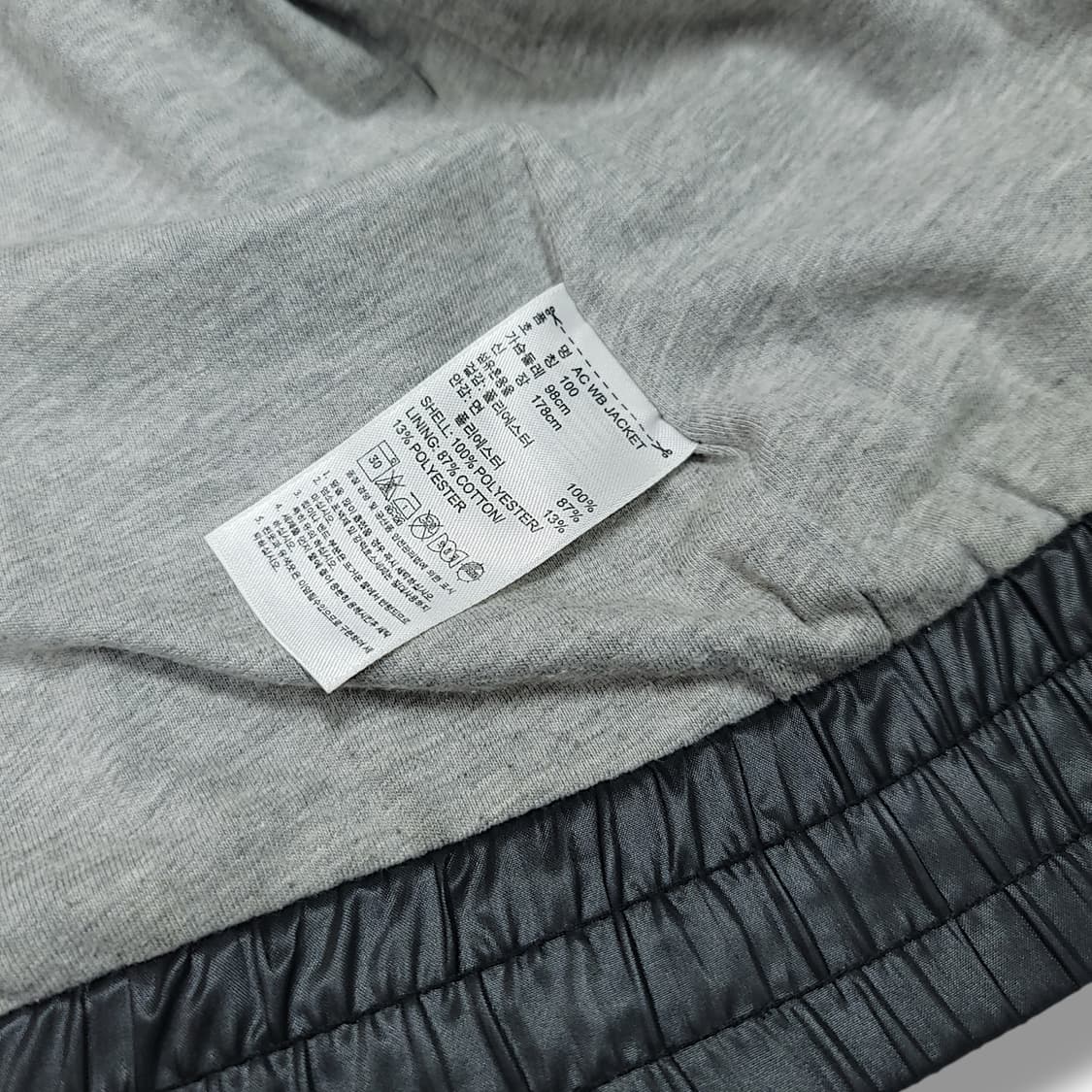 [100] 아디다스 파이어버드 올 블랙 유광 유틸리티 집업 자켓 상품이미지10