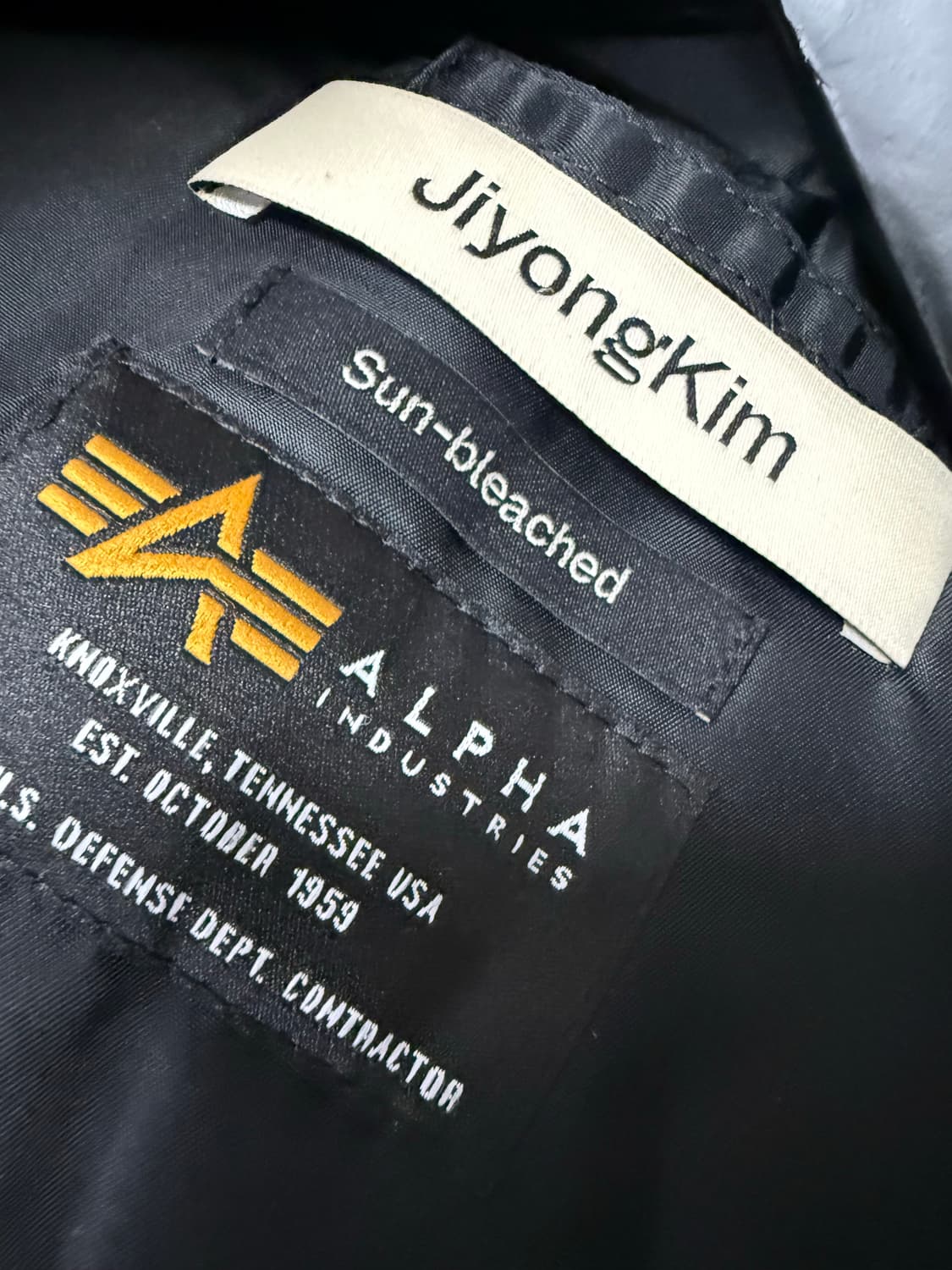 지용킴 X 알파인더스트리 N2B M사이즈 상품이미지2