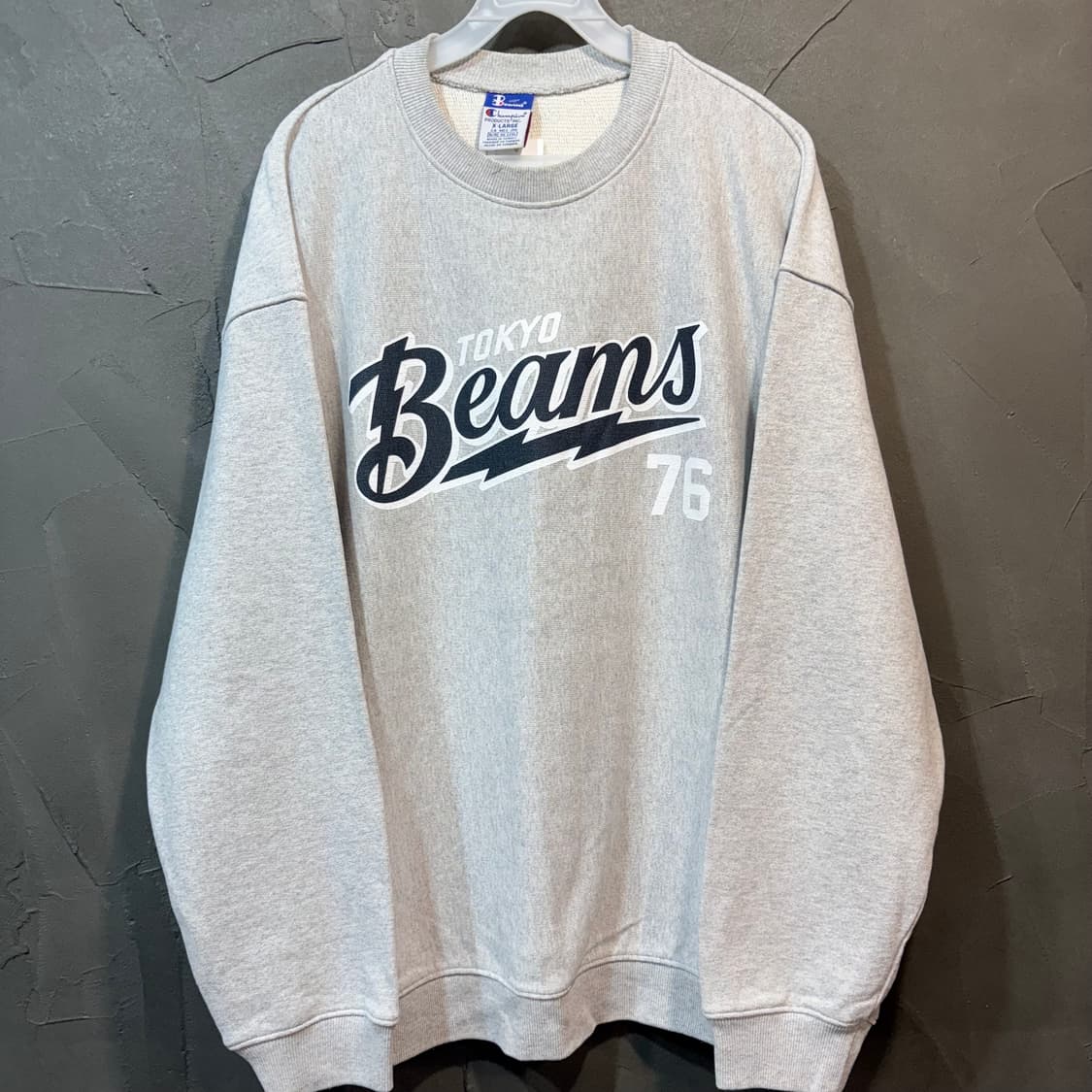 [XL] CHAMPION X BEAMS 챔피온 빔즈 스웻 셔츠 상품이미지1