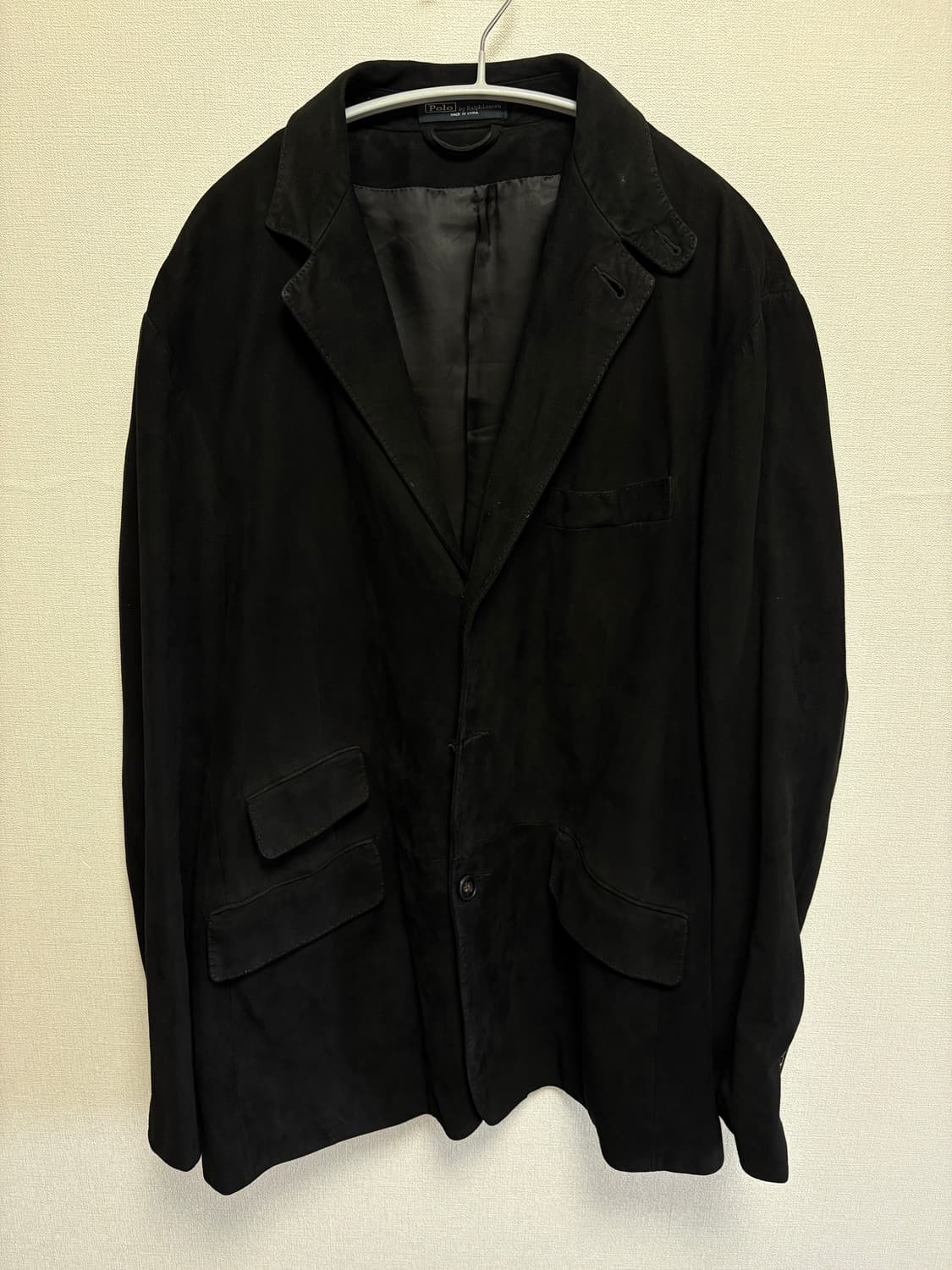 폴로 랄프로렌 스탠카라 스웨이드 블레이저 l 상품이미지3