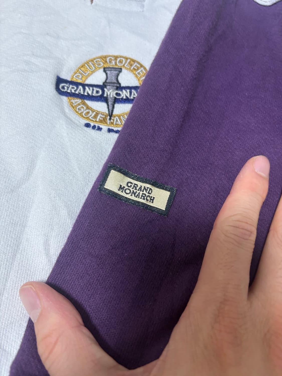 일본판 GRAND MONARCH 긴팔카라티 사이즈 105 상품이미지4