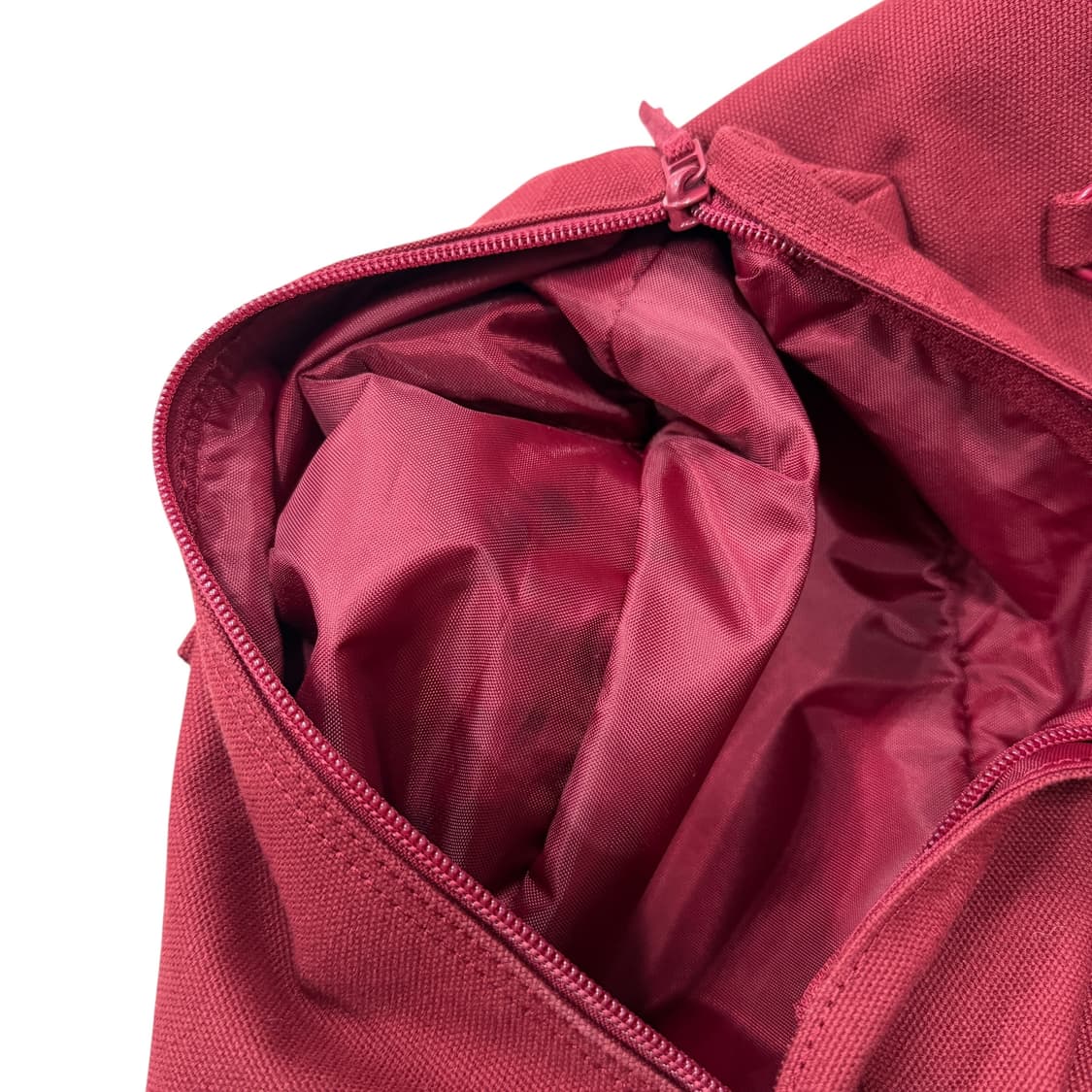 이스트팩 X 라프시몬스 패디드 루프링 백팩 가방 버건디 레드 상품이미지10