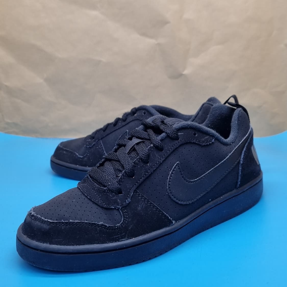 나이키 코트버로우 올블랙 여성스니커즈235 상품이미지1