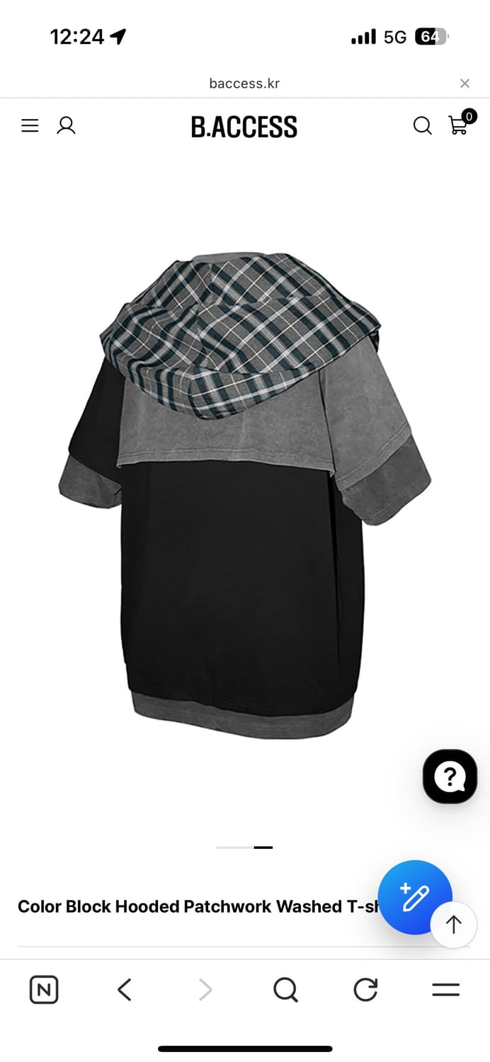 비엑세스 relabel 반팔 상품이미지2