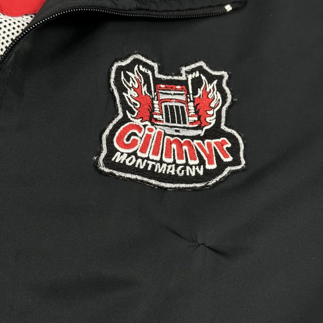 (하자존재) 챔피온 올드스쿨 박시핏 바람막이 XL 상품이미지3