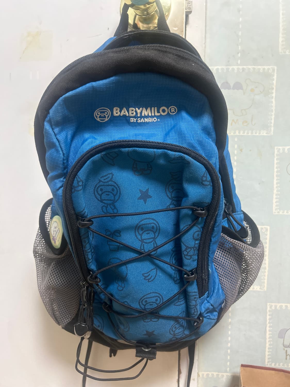 베이프 베이비마일로 콜맨 콜라보 백팩 상품이미지1