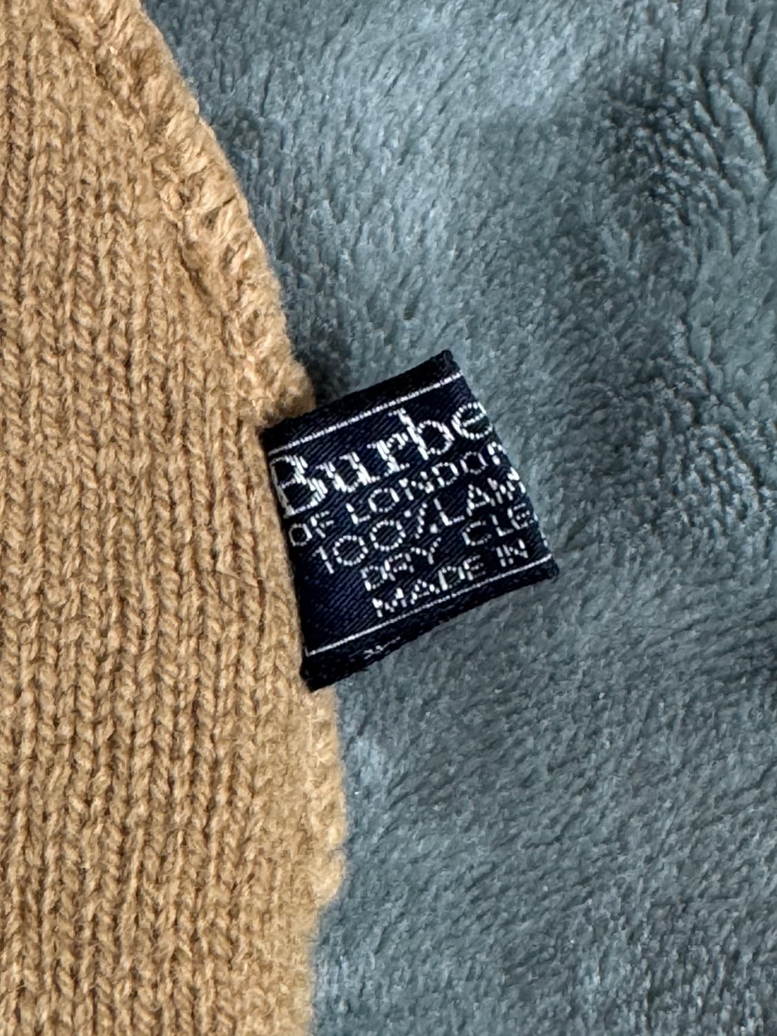 새상품) 버버리 램스울 비니 상품이미지4