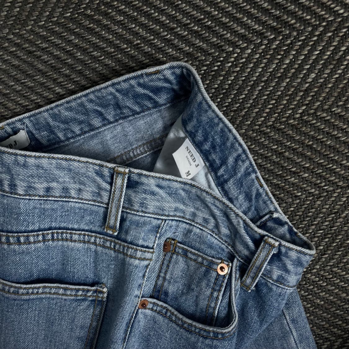 빈티지 우먼스 디스트로이드 슬림 데님 팬츠o 3968 상품이미지6