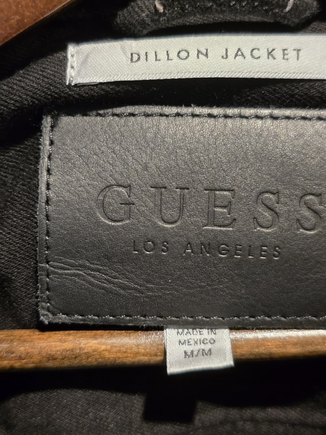 Guess Black Denim Dillon Jacket 상품이미지5