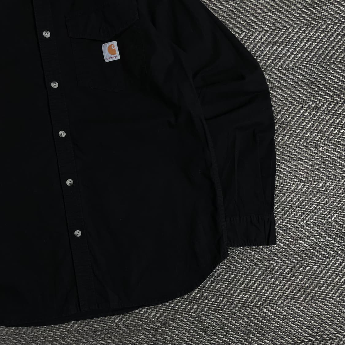칼하트 포켓 블랙 박시핏 워크 셔츠o 3251 상품이미지2
