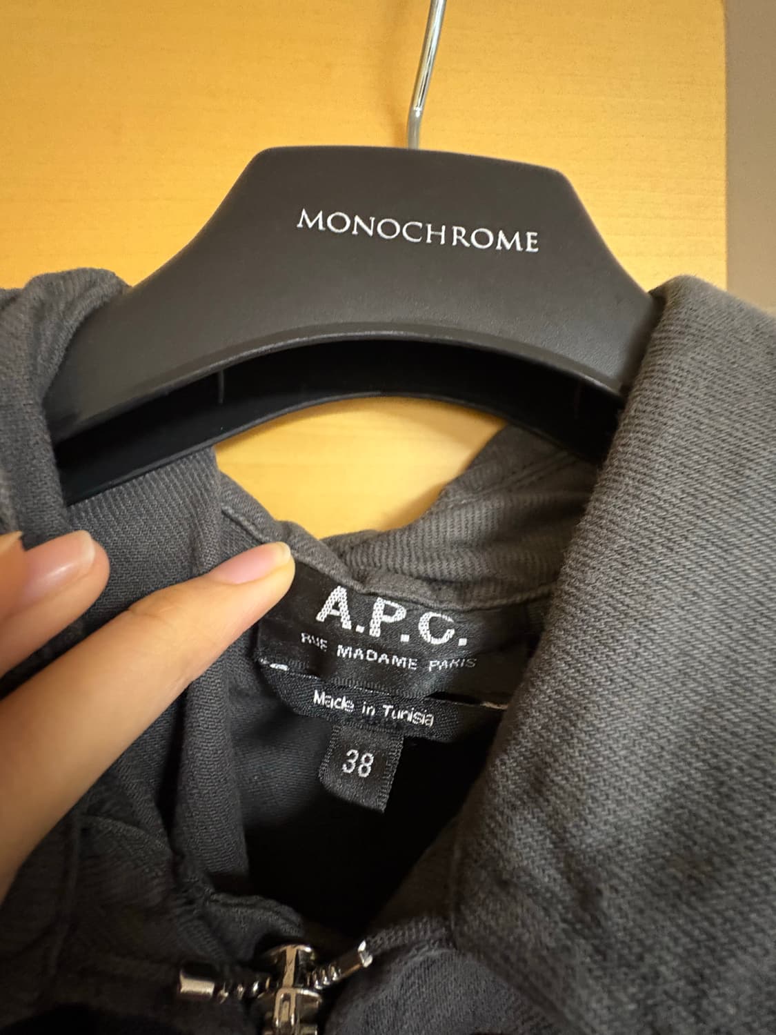A.P.C 아페쎄 점프수트 - 차콜 38 상품이미지3
