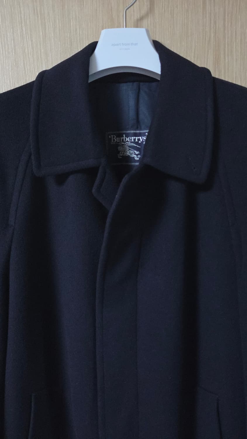(착샷) 버버리 래글런 코트 캐시미어 100 상품이미지2