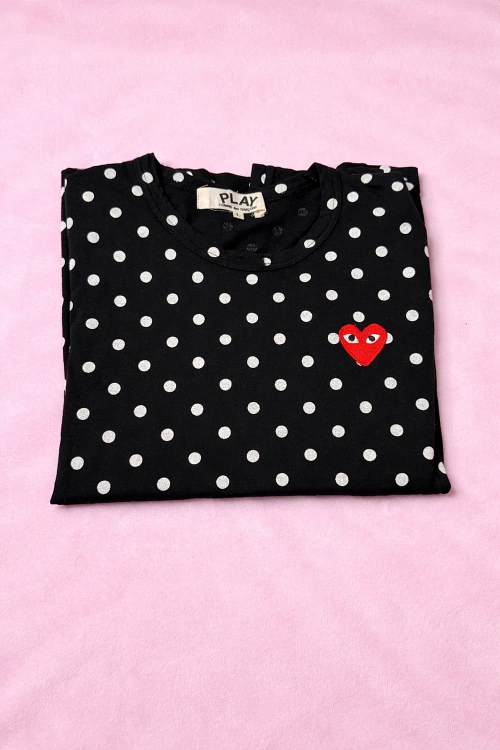 꼼데가르송 도트 롱슬리브 상품이미지1