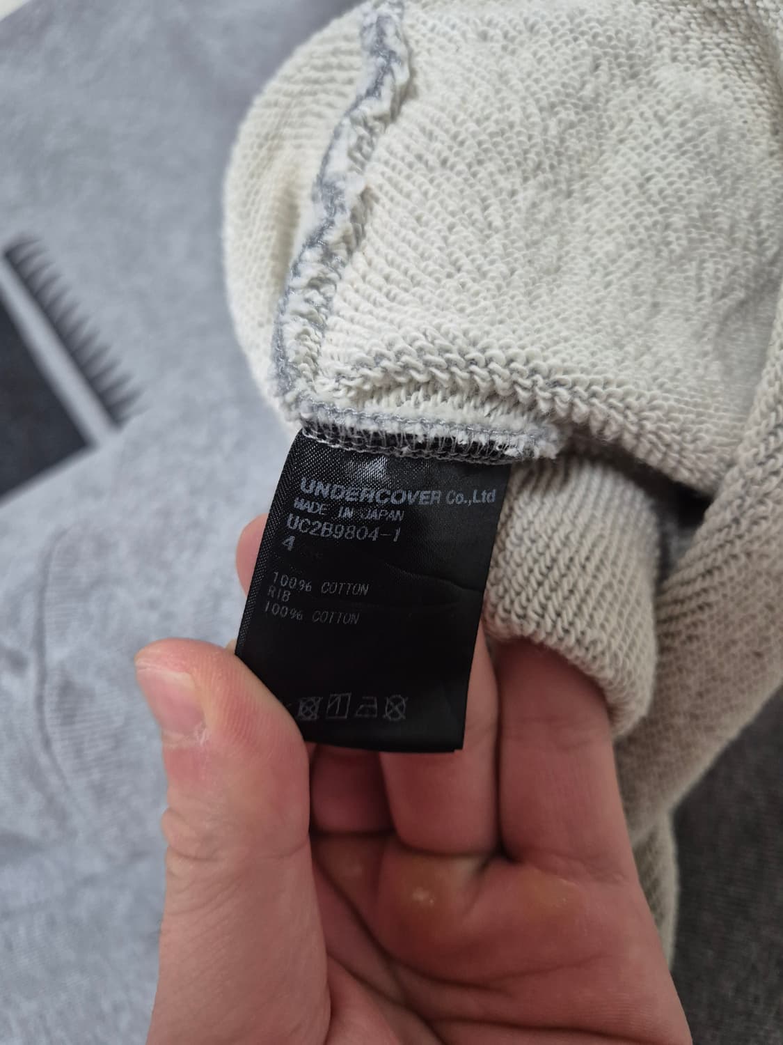 언더커버 giz 맨투맨 4 상품이미지3