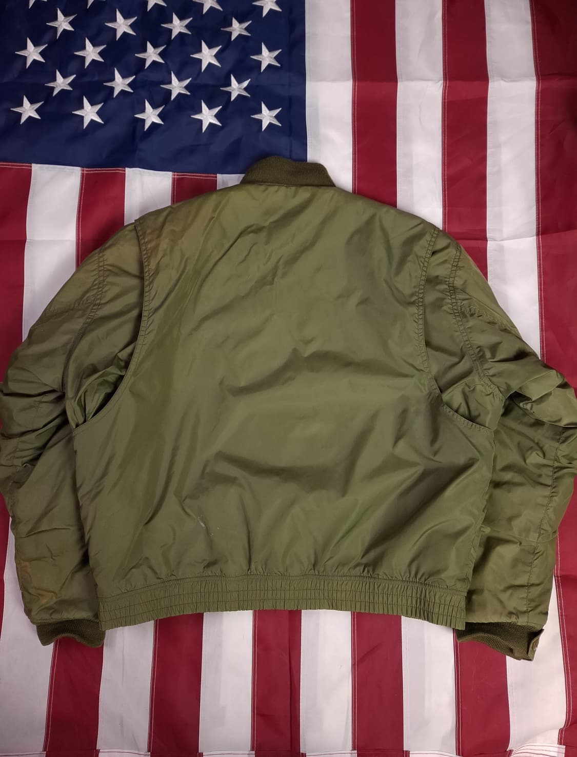 미해군 TYPE 밀리터리 항공자켓 상품이미지8