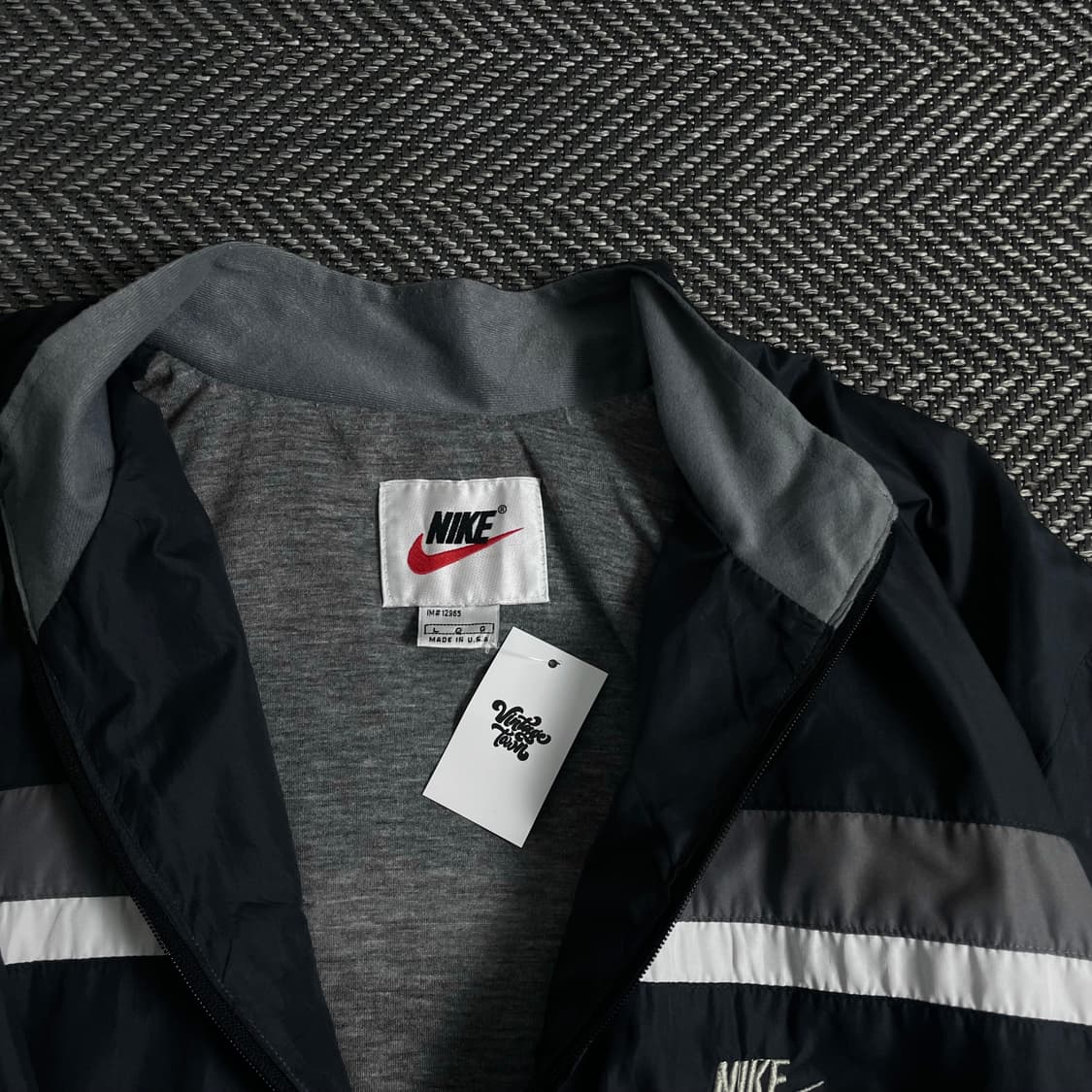 90s 나이키 올드스쿨 배색 박시핏 바람막이y 3211 상품이미지5